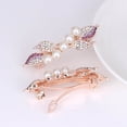thumbnail image 3 of QIQUWOHUL Crystal Rhinestone Mini Barrettes Clip Designer Fashion Hair Accessories For Women Girls Cool Birthday Gift, 3 of 5