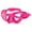 Dark Pink, variant on Professional Wide-View Frameless Snorkeling Mask, Single Tempered Glass Lens Scuba Diving Mask with Double Edge Silicone Seal, Adult Size