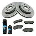 thumbnail image 2 of TRQ Front Ceramic Disc Brake Pad & Rotor Kit w/Chemicals for Kia Spectra Sephia BKA16275, 2 of 6