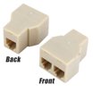 onn. In-line Telephone/Fax/Answering Machine Coupler, White, 100010009 ...