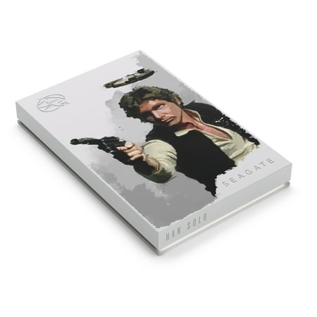 UPC: 0763649175484 | Seagate Han Solo SE FireCuda 2TB External USB 3.2 Hard Drive with White LED Lighting