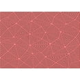 thumbnail image 1 of Ahgly Company Indoor Rectangle Patterned Light Coral Pink Area Rugs, 8' x 10', 1 of 6