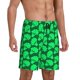 thumbnail image 2 of Fotbe Green Broccoli Pantalones Cortos de Pijama para Hombre, Ropa de Dormir, Pantalones de Pijama Cortos para Hombre-Large, 2 of 6