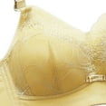 thumbnail image 3 of HUITKMM Bra Ladies' Lace Strapless Bra Comfortable Breathable Soft Sponge Cup Closure Side Adjustable Bra, 3 of 4
