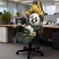 thumbnail image 5 of Whosucclay Panda Sunflower Butterfly Print Gaming Chair Slipcover with Armrest Slipcovers Easy to Install Stretch Seat Chair Cover for Computer Reclining Racing Gamer Chairs Protector with Zipper, 5 of 8