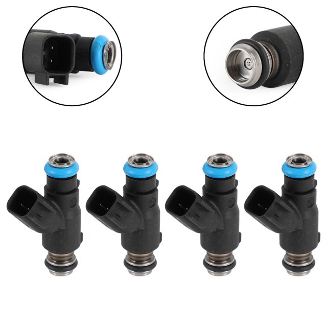 4PCS Fuel Injectors 96487553 Fit for Chevrolet Aveo Aveo5 06-08 Pontiac Wave Wave5