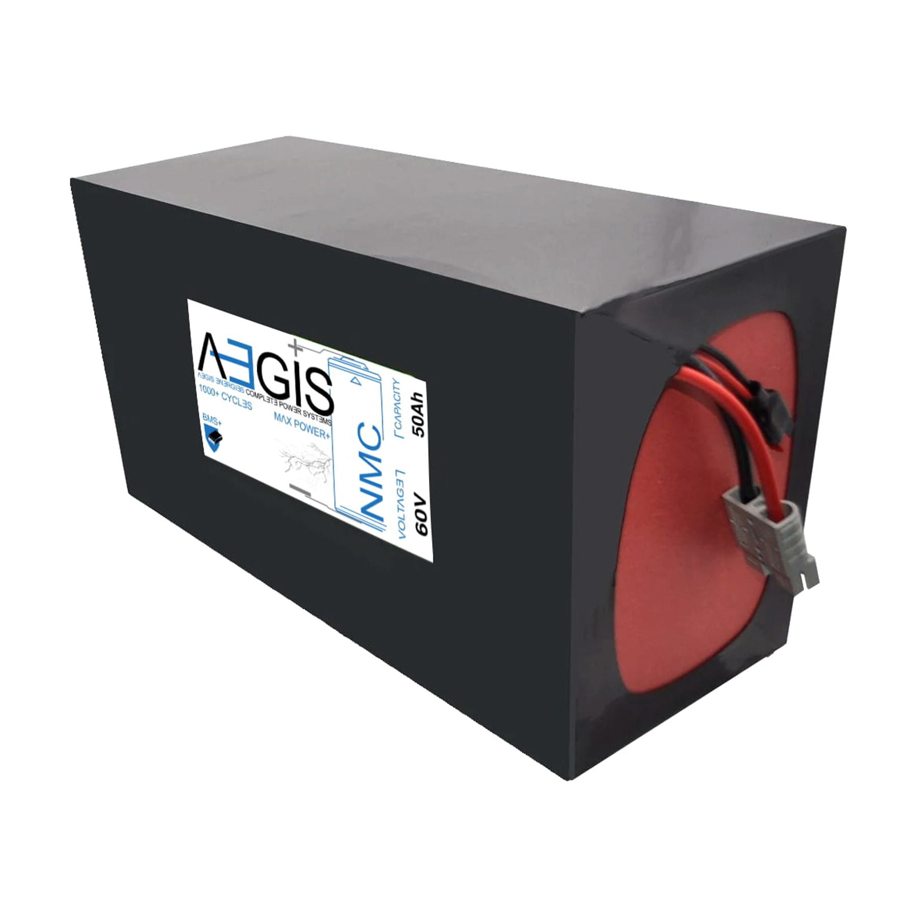 Aegis Battery 60V 50Ah Lithium Battery - NMC Deep Cycle Lithium-ion