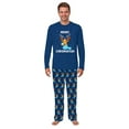 thumbnail image 3 of Funny Moose Hanukkah Matching Pajamas For Family And Dog, Cotton And Poly Blend, 2 Piece Set, 3 of 7