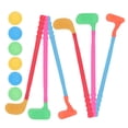thumbnail image 3 of 2 conjuntos de niños Plastic Golf Toy Padre-Child Props de deportes interactivo Color aleatorio, 3 of 8