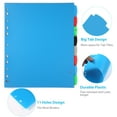 thumbnail image 2 of RYWESNIY 8 Tab Plastic Binder Dividers,Write and Erase Dividers for Binders, Multicolor, school supplies, 2 of 7