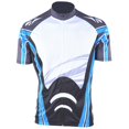 thumbnail image 1 of Maillot de ciclismo de manga corta con absorción de sudor de verano para hombre Ropa deportiva de ciclismo S, 1 of 10