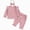H154-Pink, variant on TOWED22 Toddler Baby Infant Girl Outfits Clothing Set Long Sleeve Graphic Sweatshirt High WaistJoggers 2pcs Clothes for Preschool(Pink,2-3 Y)