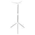 thumbnail image 4 of Lipstore Tripod Clothes Drying Rack Garment Rack Towel Rack for Pillow Quilt Laundry White 1 layer, 4 of 8