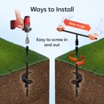 thumbnail image 2 of Ancla de Tierra Tech2Each Heavy Duty 45cm Paquete de 4 con Broca, 2 of 7