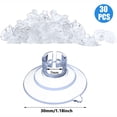 thumbnail image 2 of (10-Pack) Window Suction Cups with Hooks, Christmas Light Suction Cup Clips with Wire Slots, Clear Removable No‑Drill Suction Light Holders, for Home Window & Glass Door Decoration, 2 of 5