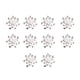 thumbnail image 1 of Guardurnaity 10 Uds. De joyas de aleación de Metal con flores, conectores colgantes de 17mm, accesorios DIY, accesorios de moda para mujer Accesorios de disfraces Guardurnaity AP016606-00, 1 of 5