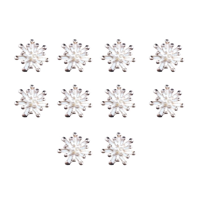 Sonducket 10 Uds. De joyería de aleación de Metal, conectores colgantes de 17mm, esmalte DIY, imitación de moda femenina, bonita decoración Accesorios de disfraces