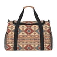 thumbnail image 1 of Balery Traditional Tribal Aztec Bolsa de Gimnasio para Mujeres, Bolsa de Viaje con Bolsillo Húmedo, Bolsa de Fin de Semana para Mujeres, Bolsa de Viaje Resistente al Agua, 1 of 7