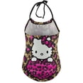 thumbnail image 6 of Hello Kitty Girls One Piece Swimsuits Hawaiian Summer Swimwear Beach Bathing Suit Outfits, 6 of 7