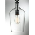 thumbnail image 2 of Nuvo Lighting Hartley 1-Light Pendant Fixture Matte Black Finish with Clear Glass - N/A, 2 of 9