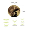 thumbnail image 1 of ICQOVD Halloween Crow Three-dimensional Luminous Combination Party Wall Sticke, 1 of 2