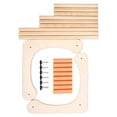 thumbnail image 4 of Quick Setups Crosses Stitching Frame Adjustable Desktop Holders With Base and Ergonomic Designs, 4 of 9