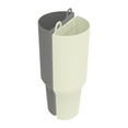 thumbnail image 1 of Separadores de bebidas Insertos divisores de silicona Reutilizables Forros divisores de silicona para vasos Separadores de bebidas para café de fiesta Beige grisáceo, 1 of 8