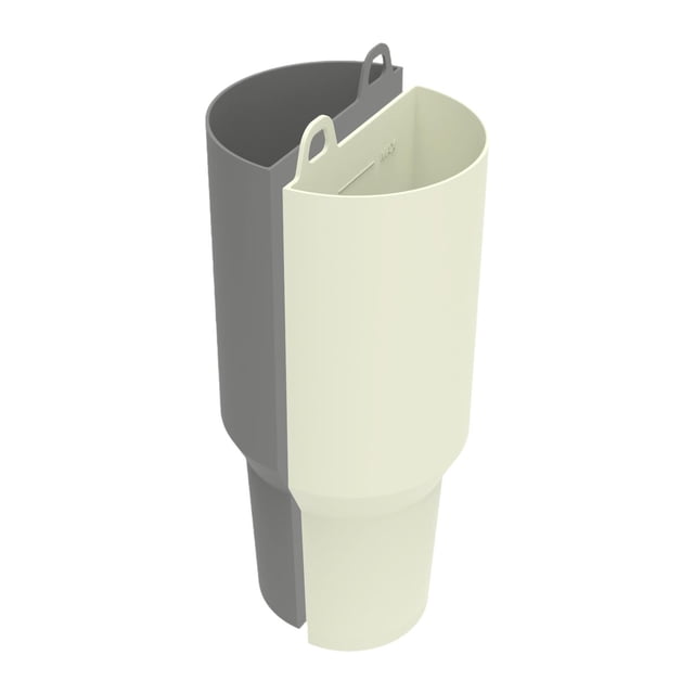Separadores de bebidas Insertos divisores de silicona Reutilizables Forros divisores de silicona para vasos Separadores de bebidas para café de fiesta Beige grisáceo