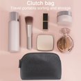 thumbnail image 4 of Bolsa de maquillaje LIUYMXG organizadora de cosméticos de viaje rosa claro, 4 of 5