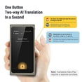 thumbnail image 2 of Langogo Appareil de Traduction Instantanée de Langue avec Bluetooth & Traduction de Photos, 2 of 7