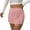 Pink, variant on ABATAB Skort Skirts for Women Comfy Ribbed Casual High Waist Outdoor Skorts Lightweight Going out Party Shorts