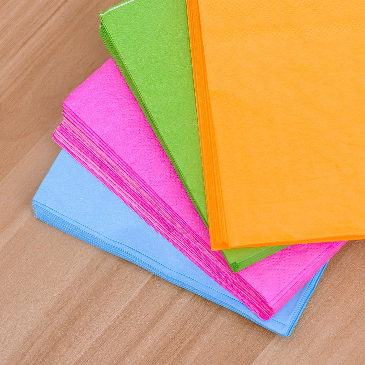 DECORNIJIA Orange Paper Towel for Guests at Bridal Shower 80 Pcs