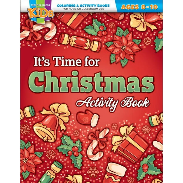 It's Time for Christmas Coloring Activity Books ] Christmas810