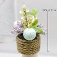 thumbnail image 3 of Easter Table Decor Colorful Speckled Easter Eggs Artificial Easter Flower Pot Spring Decor Easter For Home Outdoor Courtyard Easter Decorations, 3 of 9