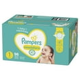 Pampers Swaddlers Newborn Diapers, Soft and Absorbent, Size 1, 96 Ct