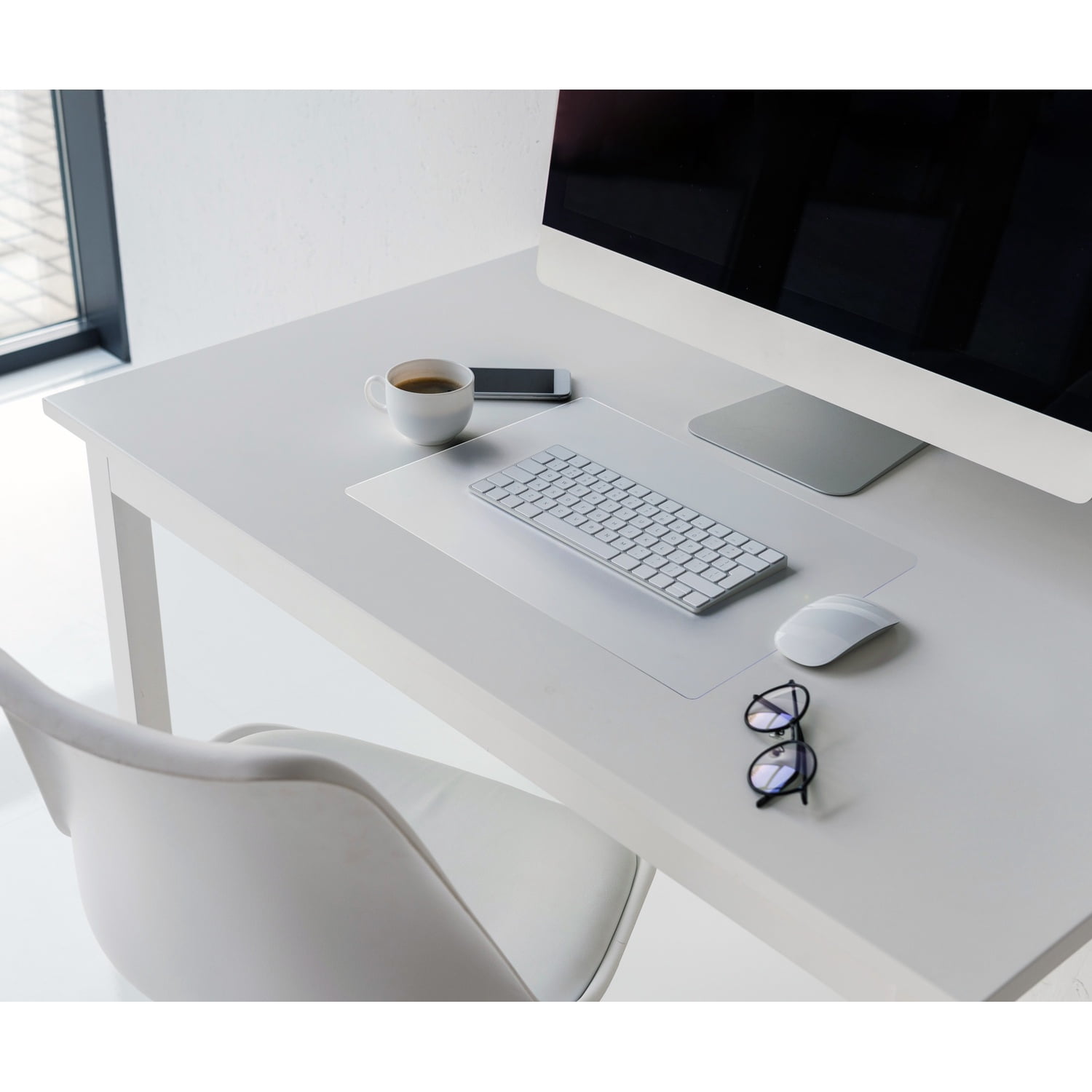 Floortex® Desktex® Vinyl Anti-Static Desk Pad - 19" x 24"