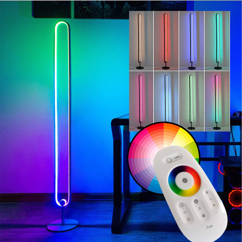 Levang Floor Lamp, RGB Color Changing Led Floor Lamp with Remote