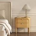 thumbnail image 2 of Park Contemporary 24" Nightstand in Natural (2-Drawer), 2 of 9