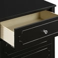 DaVinci Chloe Regency 3Drawer Dresser in Ebony
