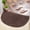 Coffee_Hot#18857, variant on Half Moon Bathroom Mat with Non Slip TPR Rubber Backing, Super Absorbent Quick Dry Machine Washable Shower and Tub Floor Rug, Thin Low Profile Doorway Entry Mat 45 x 70 cm