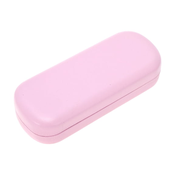Unique Bargains Arc Portable Eyeglasses Storage 6.5"x2.56"x1.46" Pink