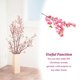 thumbnail image 5 of Rama de flores artificiales 10 piezas Bewildely Decoración Rosa HA084421-01, 5 of 6