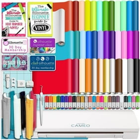 Silhouette Cameo 3 Bluetooth W26 Oracal 651 Sheets Guides 24 Pack Sketch Pens And More
