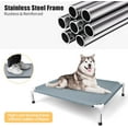 thumbnail image 7 of Outdoor Elevated Dog Bed for Large Breeds - Portable Cooling Cots for Indoors, Outdoors, Beach, 7 of 7