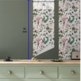 thumbnail image 5 of Ambesonne Vintage Peel & Stick Wallpaper for Home, Watercolor Magnolia Flowers, 13"x36", Hunter Green and Dried Rose, 5 of 5
