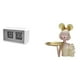 thumbnail image 1 of Reloj con giro automático,Reloj giratorio automático con pantalla grande para hotel,casa y oficina,Reloj de escritorio plegable para dormitorio,sala de estar,reloj silencioso,Estatua con, 1 of 8