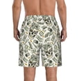 thumbnail image 3 of Naloa Skull with Cash Men's Beach Shorts, Surfing shorts, Swim trunks, Quick Dry Swim Trunks for Surfing Beach Fun - XX-Large, 3 of 9