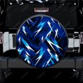 thumbnail image 1 of uflage Pattern With Lightnings Polyester Universal Spare Wheel Tire Cover Wheel Covers for Trailer RV SUV Truck Camper, 1 of 5