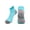 Sky Blue, variant on Kids Cushioned Arch Support Ankle Running Socks, Breathable Anti Blister Athletic Short Socks for Youth Workout Sports