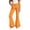 Orange, variant on TGPMGRZ Girls Flare Leggings Full Length Bell Bottoms Legging Lightweight Joggers (Heart, Girl, 15-16 Years, Beige)